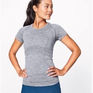 Gray lululemon shirt